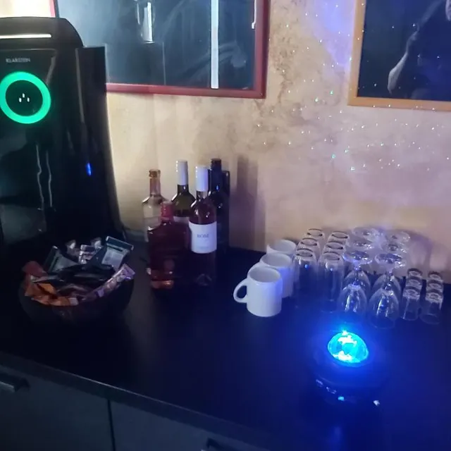 Detalj ambijentalnog osvjetljenja u apartmanu